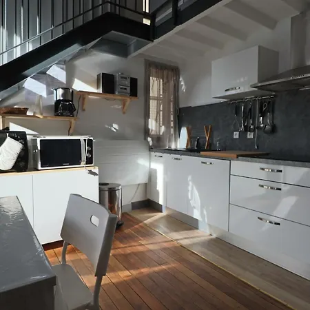Loft En Centre-ville, 4 Pers., Parking Prive - Fr-1-858-17 Apartman *
